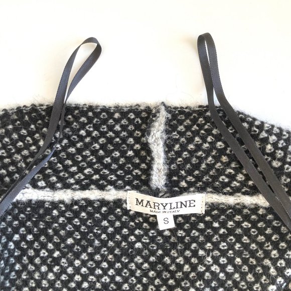 Maryline Italian Wool-Blend Open Front Cardigan - Picture 6 of 11